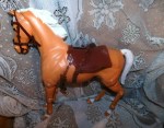 johnny west articulated horse side b